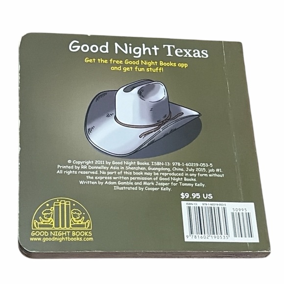 Good Night Texas Board Book - Adam Gamble & Mark Jasper - Picture 2 of 4